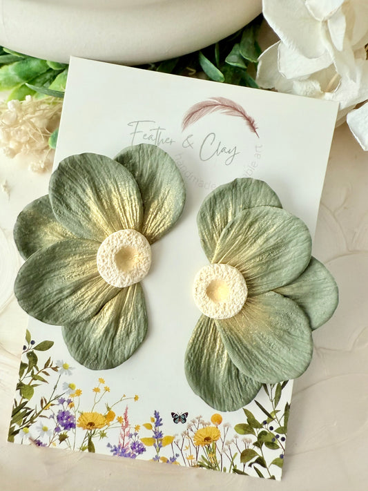 Giant Half Blooms - sage