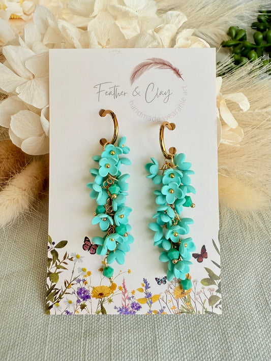 Flower Garden - tropical green